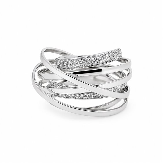 Anello Bertani & Co. Donna in Oro Diamante 0.35 Ct 67854 - 67854